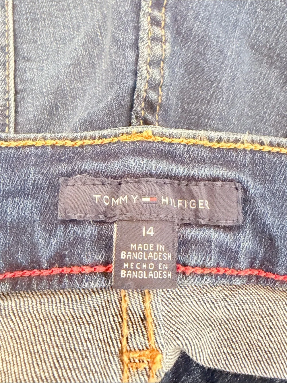 Tommy Hilfiger Bright Blue Wash Ankle Jeans